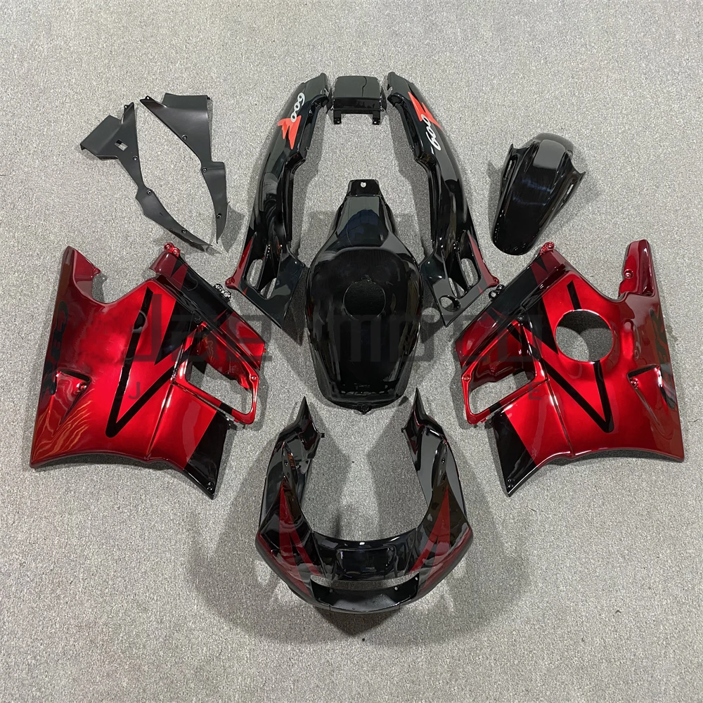 For CBR600 F2 1991 1992 1993 1994 Injection ABS Plastics Full Fairings Kit Mold Replace Accessories CBR 600 F2 1991-1994 Black