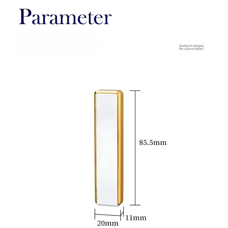 Christmas Mini portable USB charging lighter pull-down tungsten wire compact touch sensitive lighter men's gift 2025 hot selling