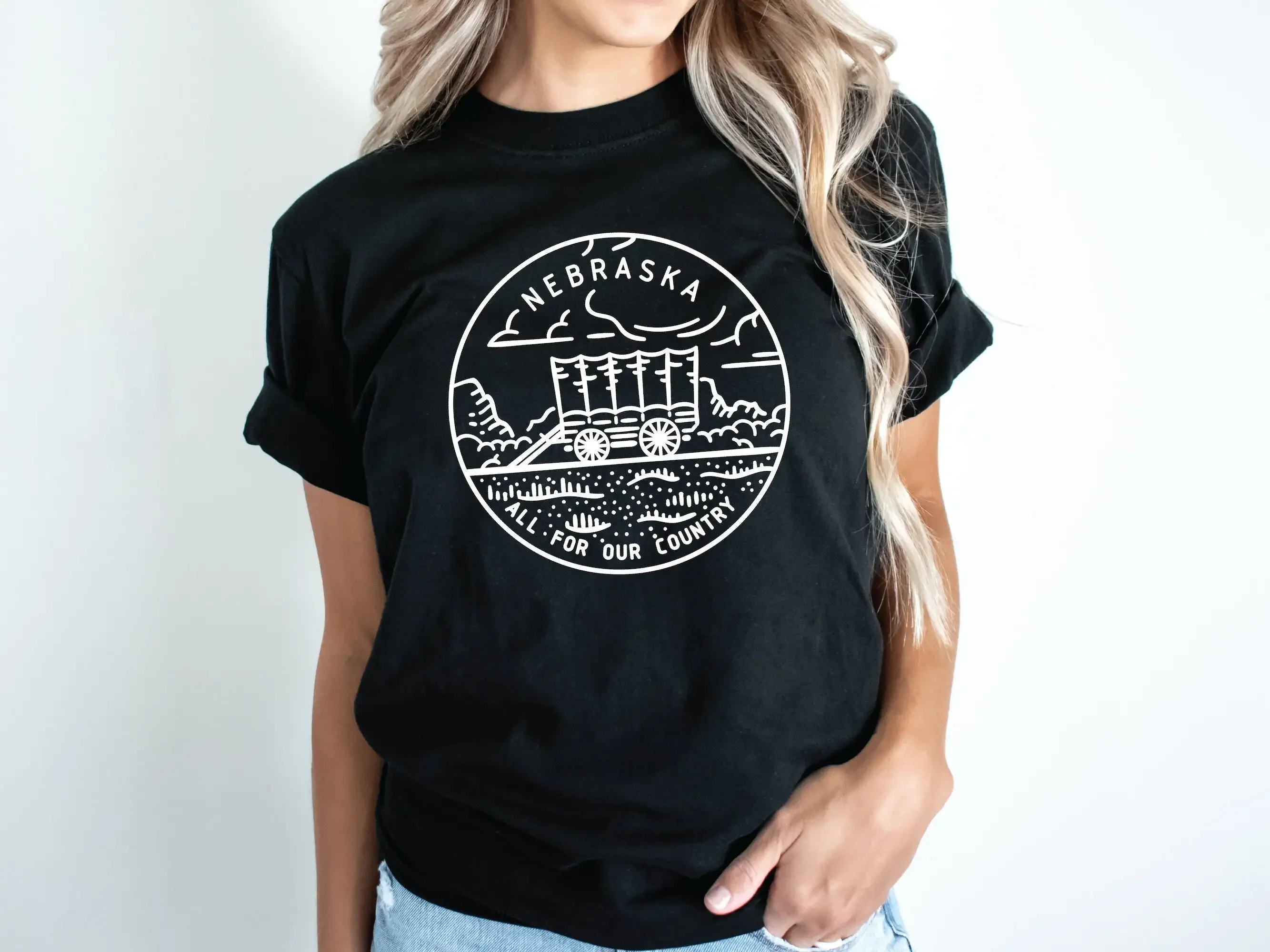 Nebraska State Motto T Shirt Home Pride Moving To Omaha Lincoln Kearney Scottsbluff North Platte