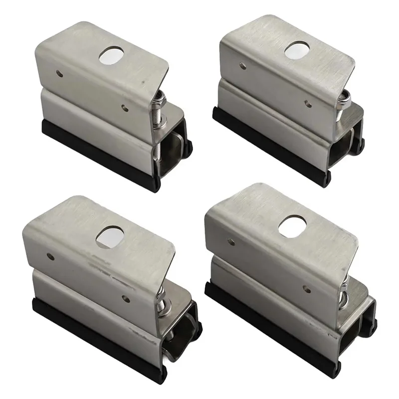 AT05-Rvs Van Roof Rack Mount Kit 4Pcs Bracket Set For Roof Racks Photovoltaic Systems