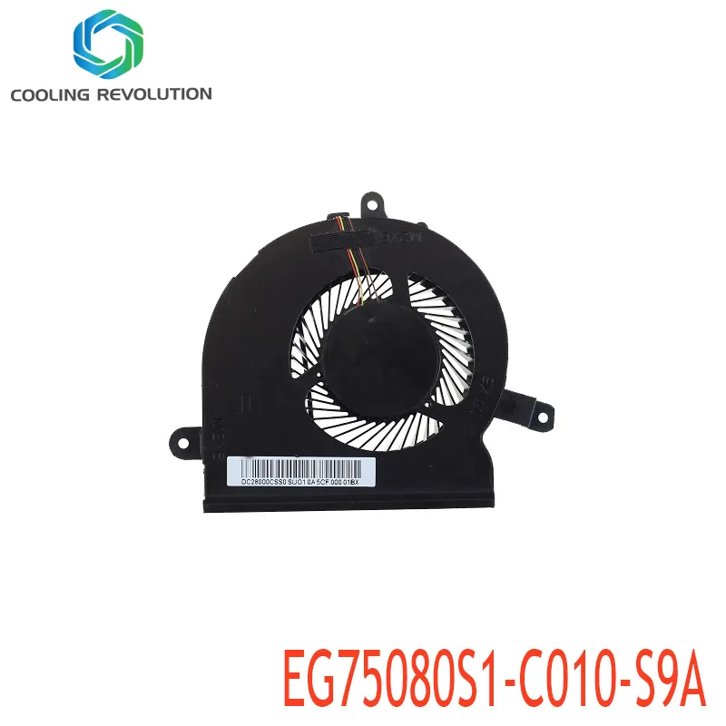 Laptop CPU Cooling Fan EG75080S1-C010-S9A DC5V 2.25W 4Pion for Lenovo Rescuer 14 15 14-ISK 15-ISK Y41 Y51 80N8