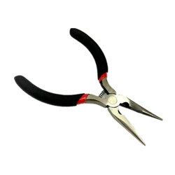 5inch Jewelry Plier Nose Toothed Pliers Stainless Iron Alloy Needle Nose Jewelry Making Handmade Tools Accessories