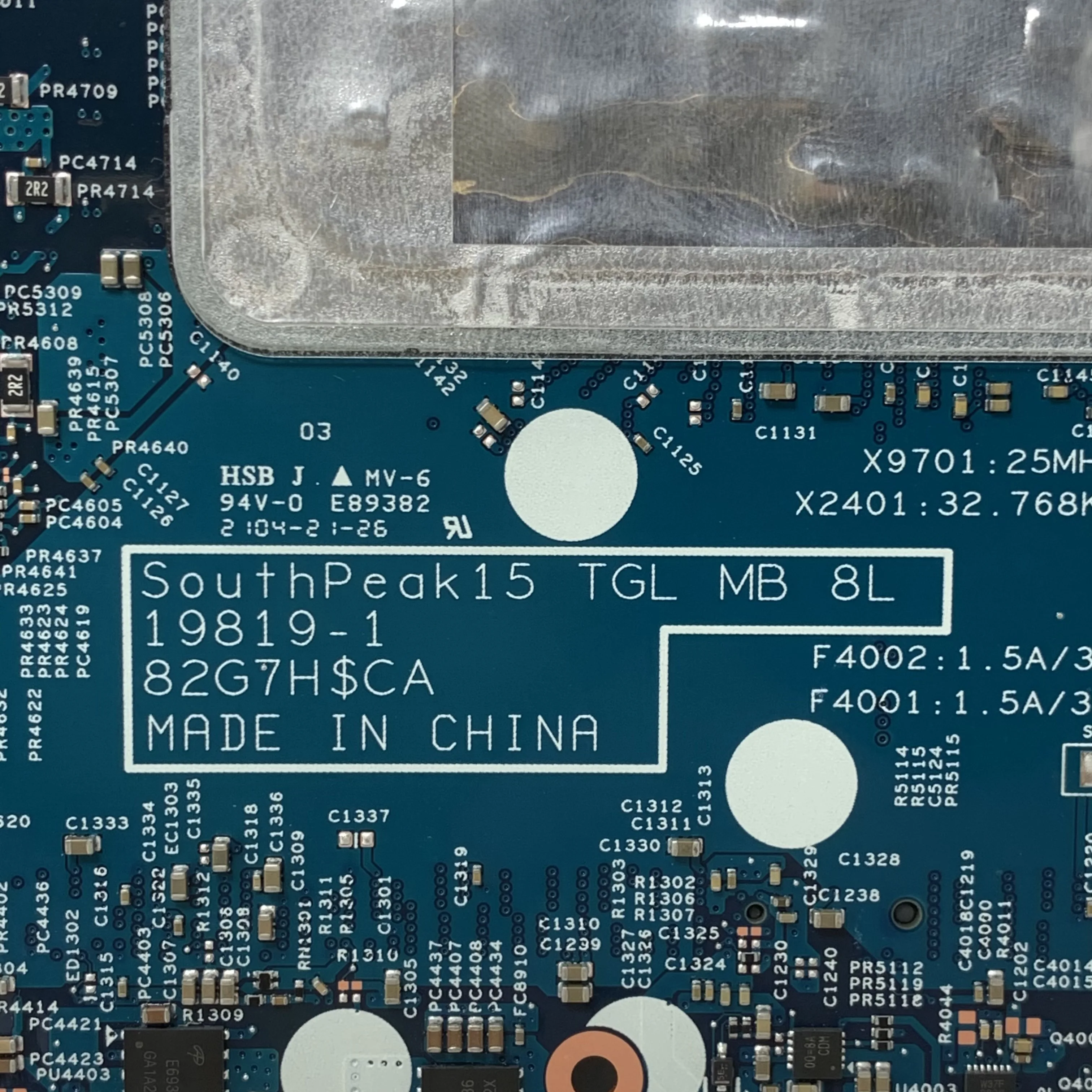 CN-0DPC2R 0DPC2R DPC2R 19819-1 Mainboard For DELL 5520 Laptop Motherboard With SRK03 I5-1145G7 CPU 100% Full Tested Working Well