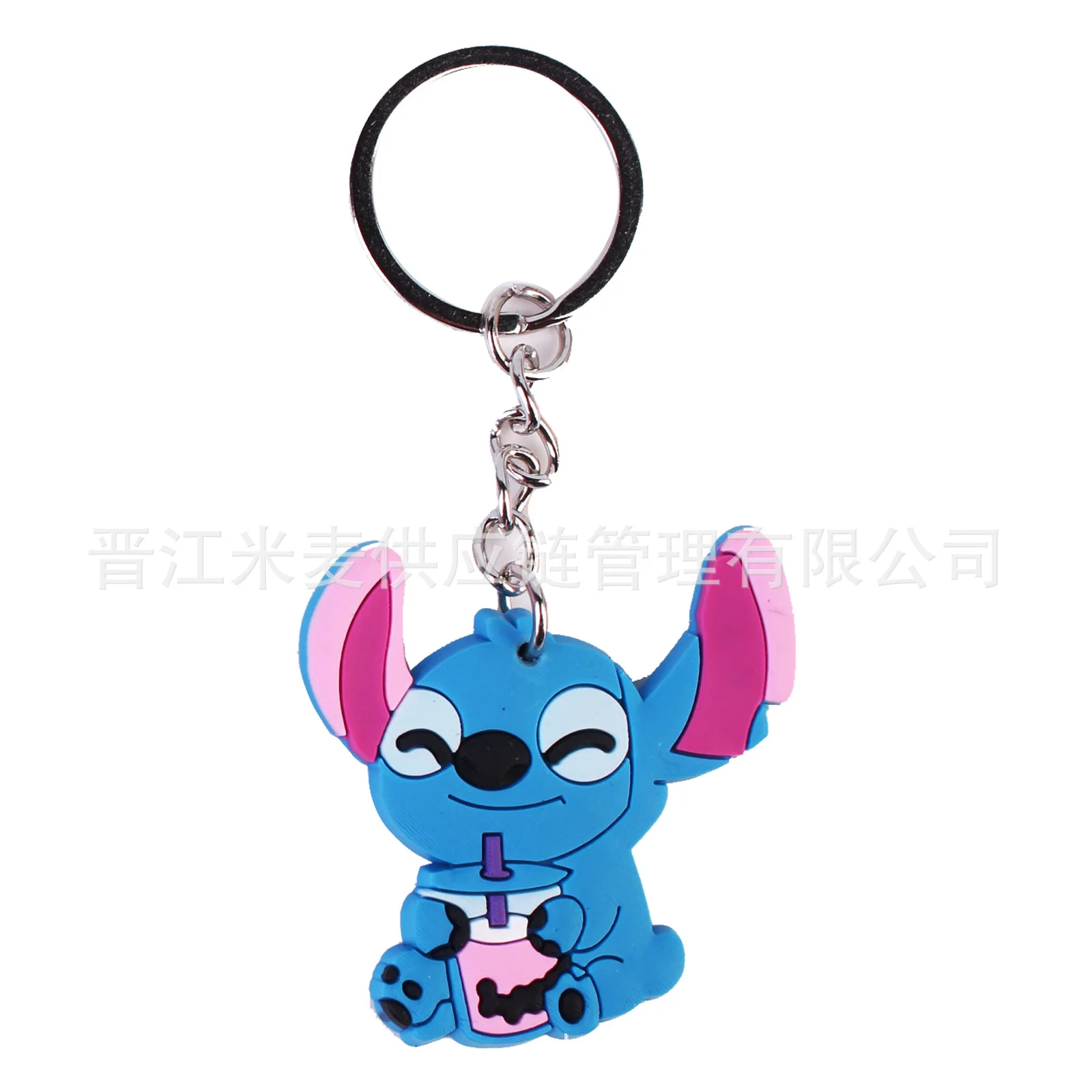 Disney Lilo & Stitch Anime Key Chain Stitch Cartoon Character, PVC Keychain, Backpack Pendant, Children's Accessories, Gifts,