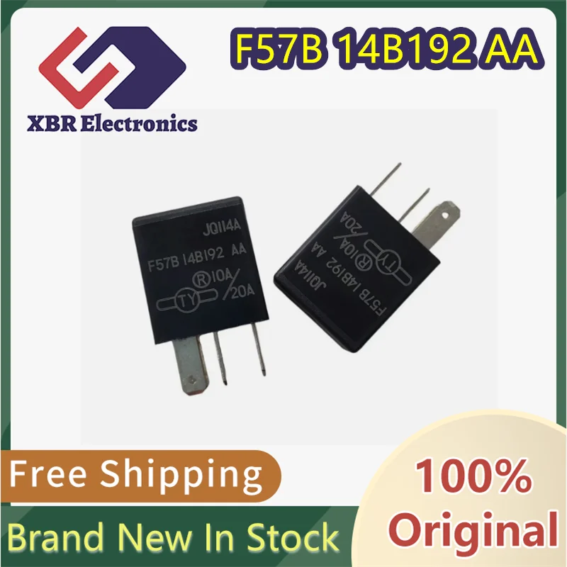 

(5/50 pieces) F57B 14B192 AA Automotive Relay 12V 20A/10A 5-pin JQ114A Brand new genuine product In stock Free shipping