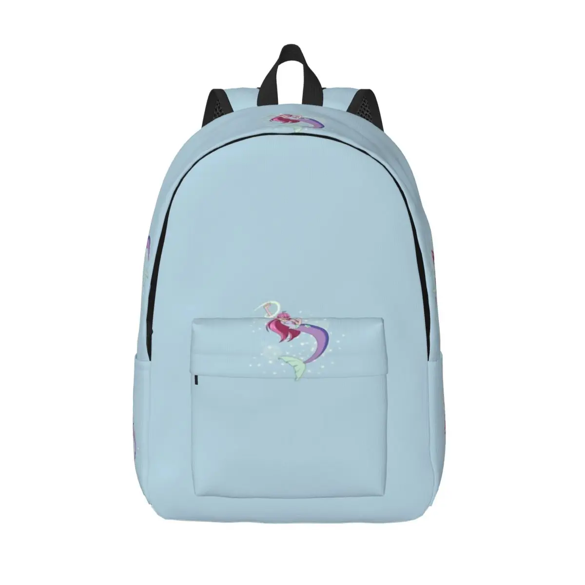 

90S Аниме Русалка Простой и стильный рюкзак Холщовый рюкзак Сумка