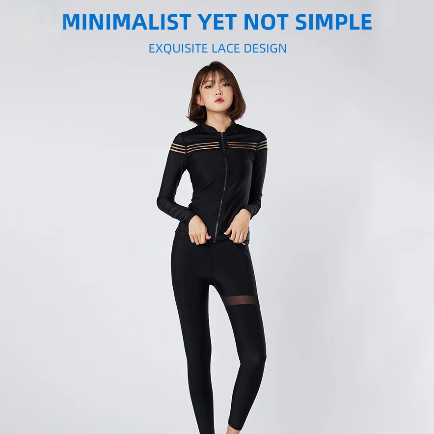 AquaPlay Surfing Suit Women's Trousers High Waisted Rash Guard Quick-Drying Diving  Snorkeling Suit High Elastic Fitness