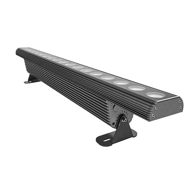 

108W LED Wall Washer Light Outdoor IP66 Waterproof RGBW Facade Landscape Lighting with RF Remote for Hotel Application