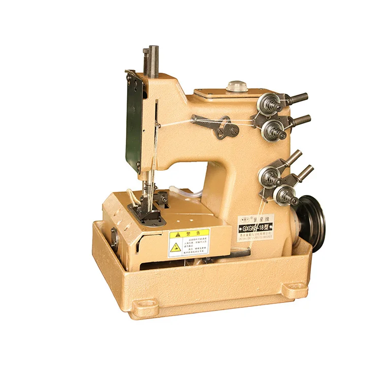 Reliable Quality GK6-18 Bag Making Sewing Machine Two Needle Four Thread Automatic Oil Supply Easy To Use