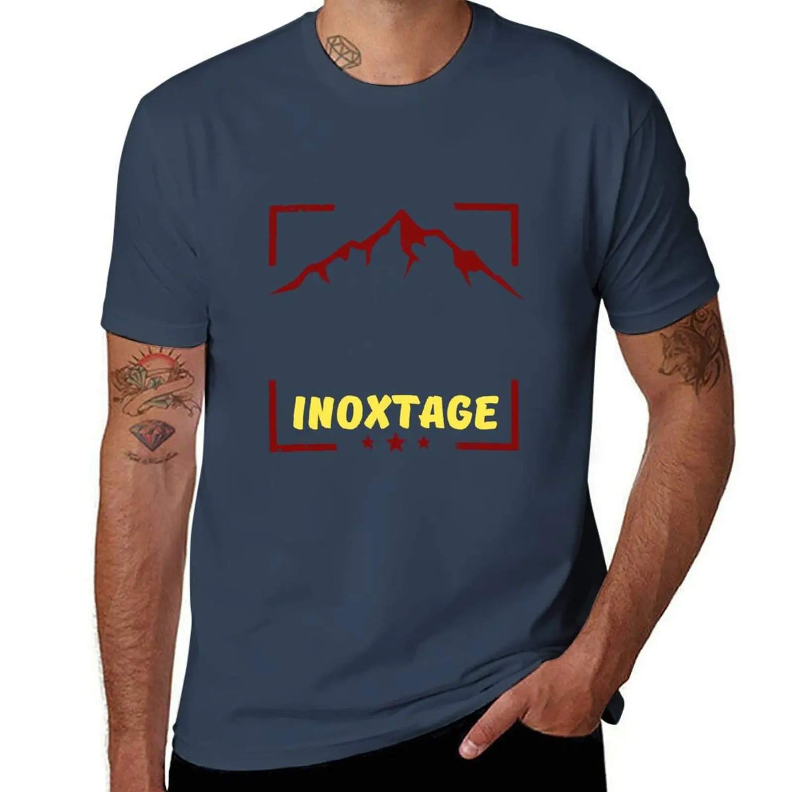 stainless everest inoxtag - steel T-Shirt Soft Touch Basic Cotton T-Shirt