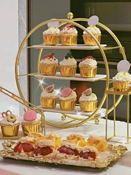 50pcs Golden Cake Paper Cups Shop Party Baking Muffin Cake High Temperature Paper Cups Bread Cupcake Oven Tray Wedding & Party