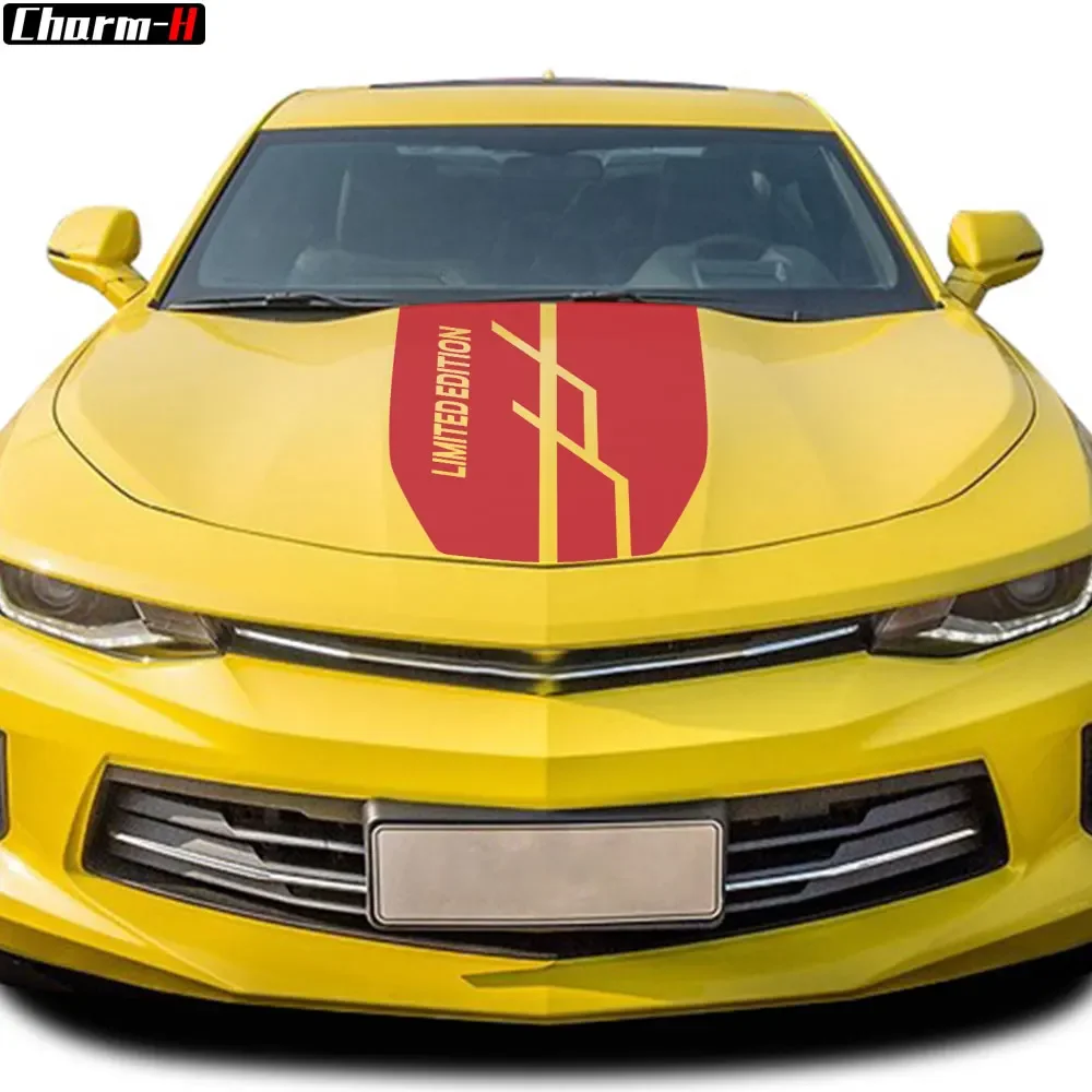 غطاء السيارة لهجة المشارب سباق الرياضة طبعة محدودة ملصق لاصق لامع ورائع عدة متوافق مع شيفروليه كامارو 2019-2023 #2