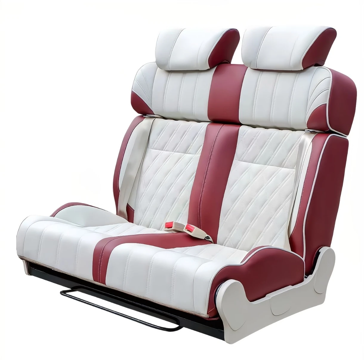 

Hot Selling Factory Direct Camper Van Bench Triple Seat Folding RV Seat With 3-point Belts For Caravan RV