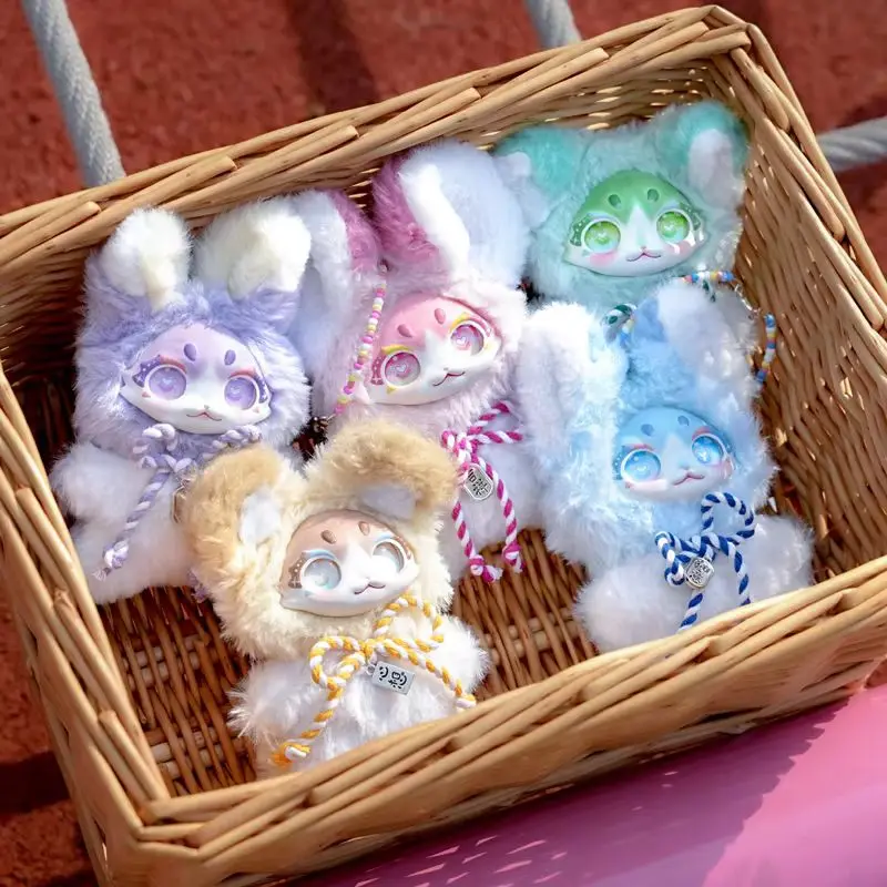 Genuine Maytree Dumia Pocket Pet Gang Vinyl Trendy Blind Box Lucky Hanger Model Doll Pendant Decoration Birthday Christmas Gift