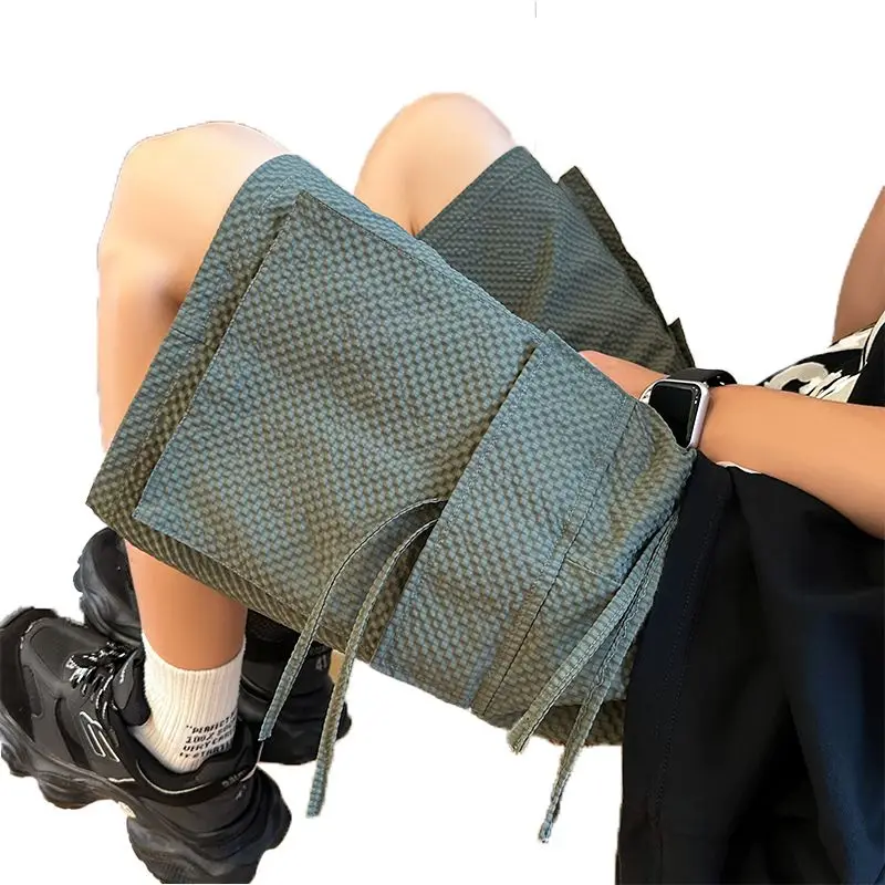 Quick-drying Tooling Shorts Men's Summer Thin Five-point Pants Loose Big Pocket Casual Pants