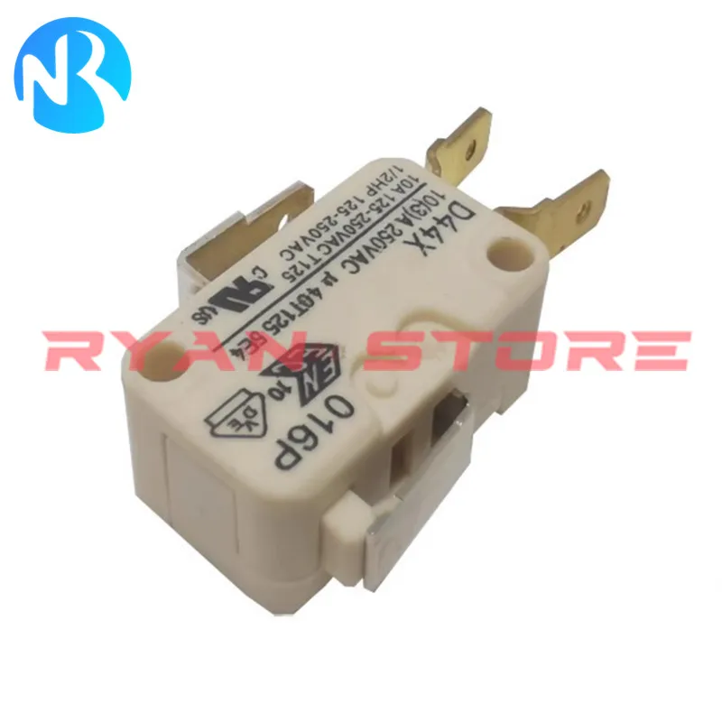 2 szt. 100% nowy D44X normalnie zamknięty duży mikrokrańcowy przełącznik dotykowy CD44Y 10A 125 - 250VAC D44 2/3Pin