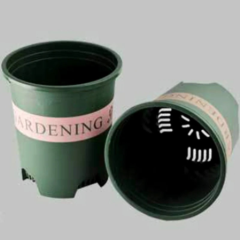 

6pcs Gallon Flower Pot Chunky Root Control Pot Balcony Vegetable Potted Green Plant Fleshy Rose Plastic Planting Pot