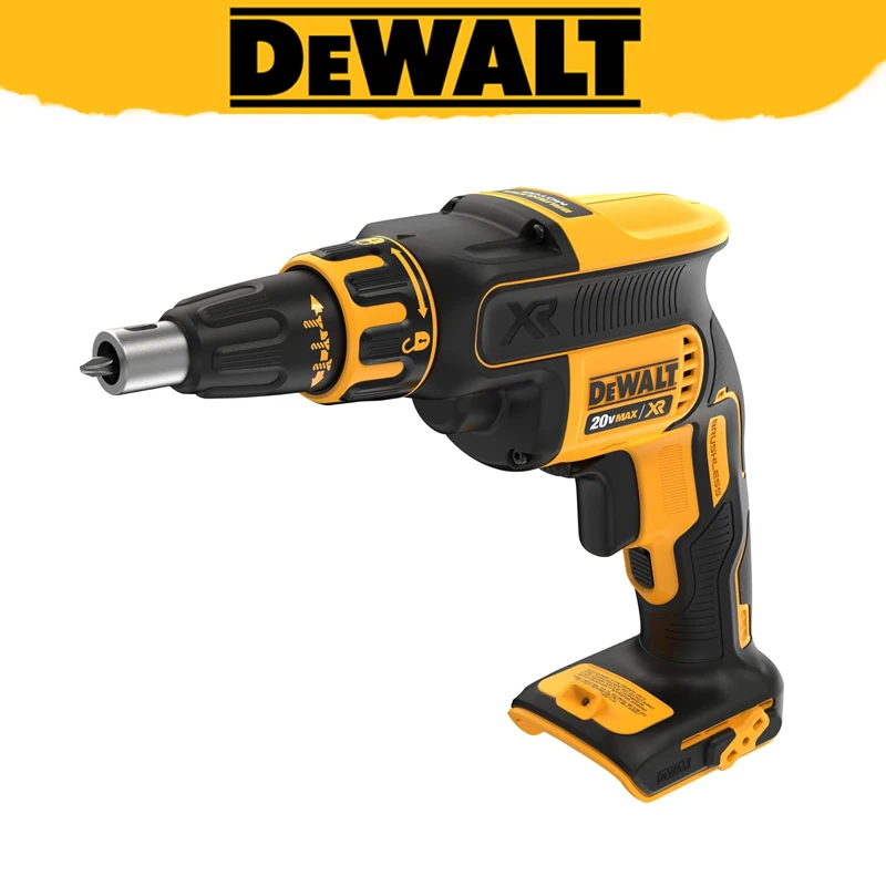 DEWALT DCF620 20V MAX Brushless Drywall Screwgun 4,400 RPM LED Light Efficient Performance Nail Gun Power Tool Bare Tool Only