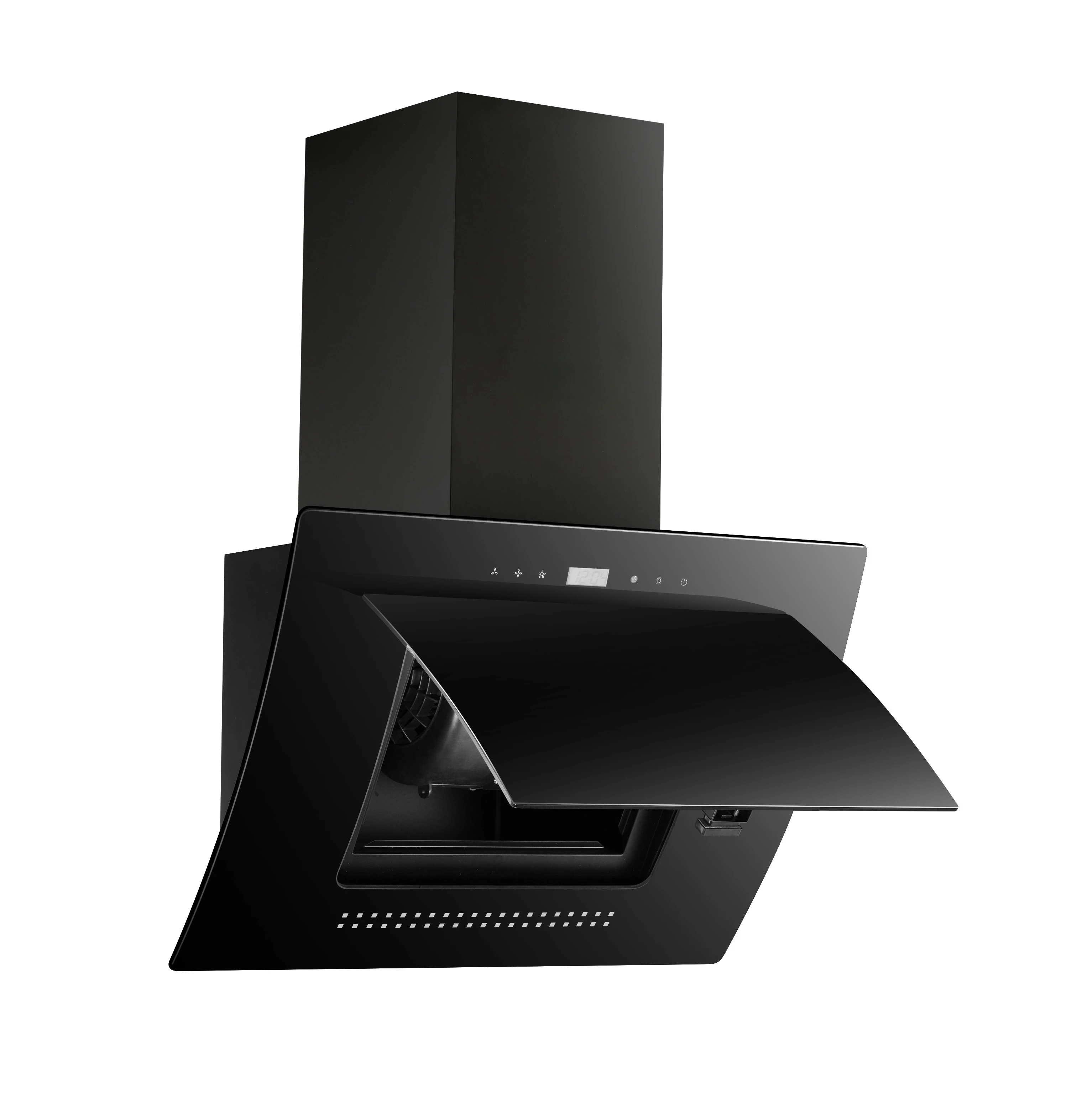 High Efficiency Low Noise Touch Control Downdraft Kitchen Ventilation Hood 600mm 900mm Various Electric Vented Vent