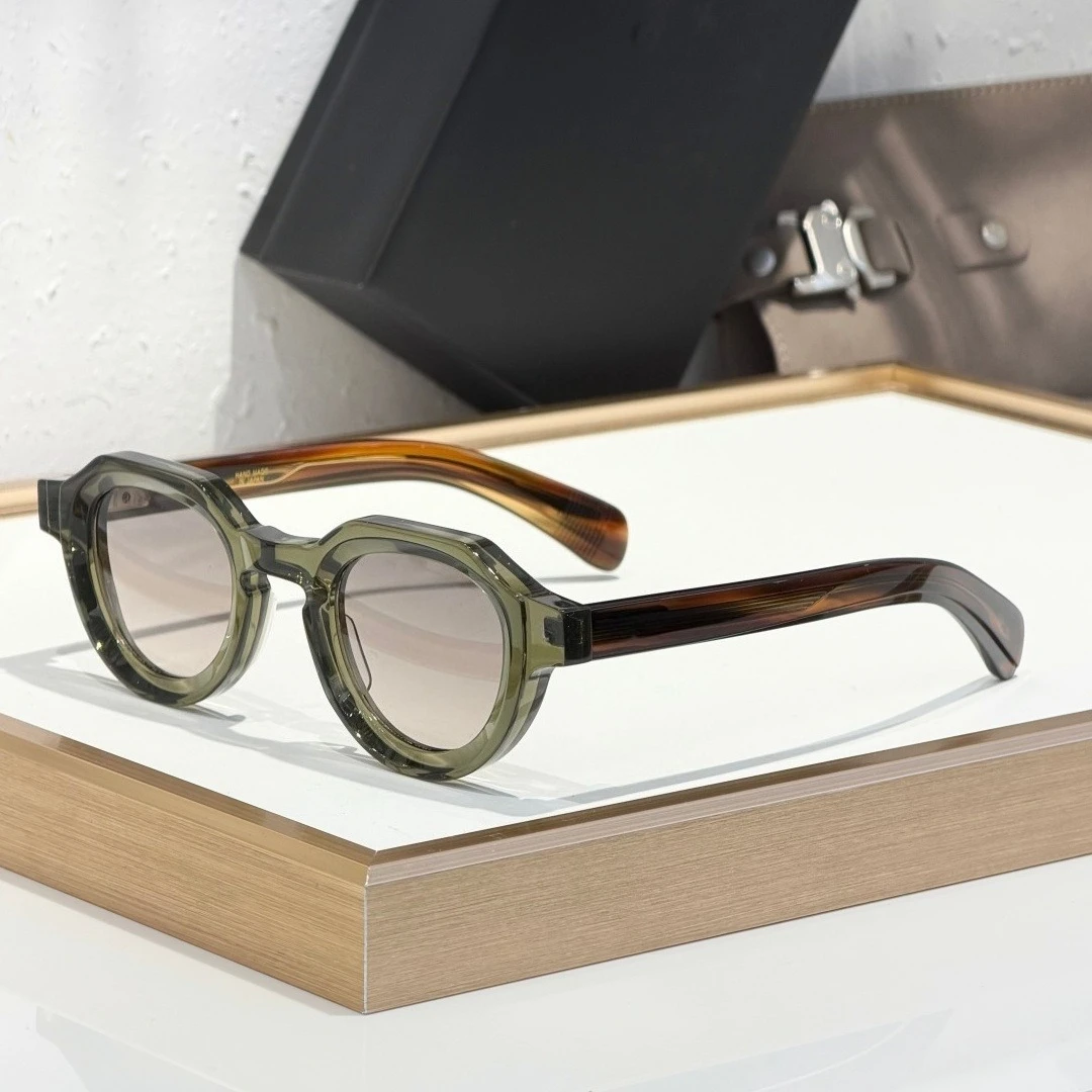 

ATRIA 2026 New Japanese Handmade 44mm Square Sunglasses Thick Acetate Frame UV400 Classic Retro Unisex Sunglasses with Box