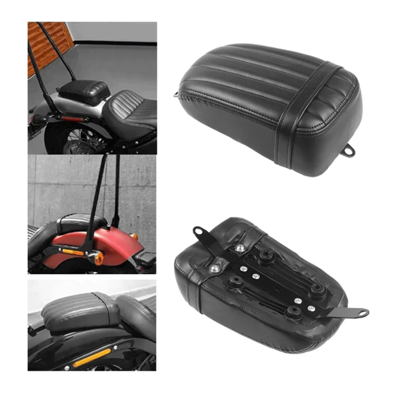 Leading-Motorcycle Rear Seat Cushion Rear Passenger Seat For -Davidson Softail FXST 107 Street Bob FXBB 107 2018-2023 - view 2