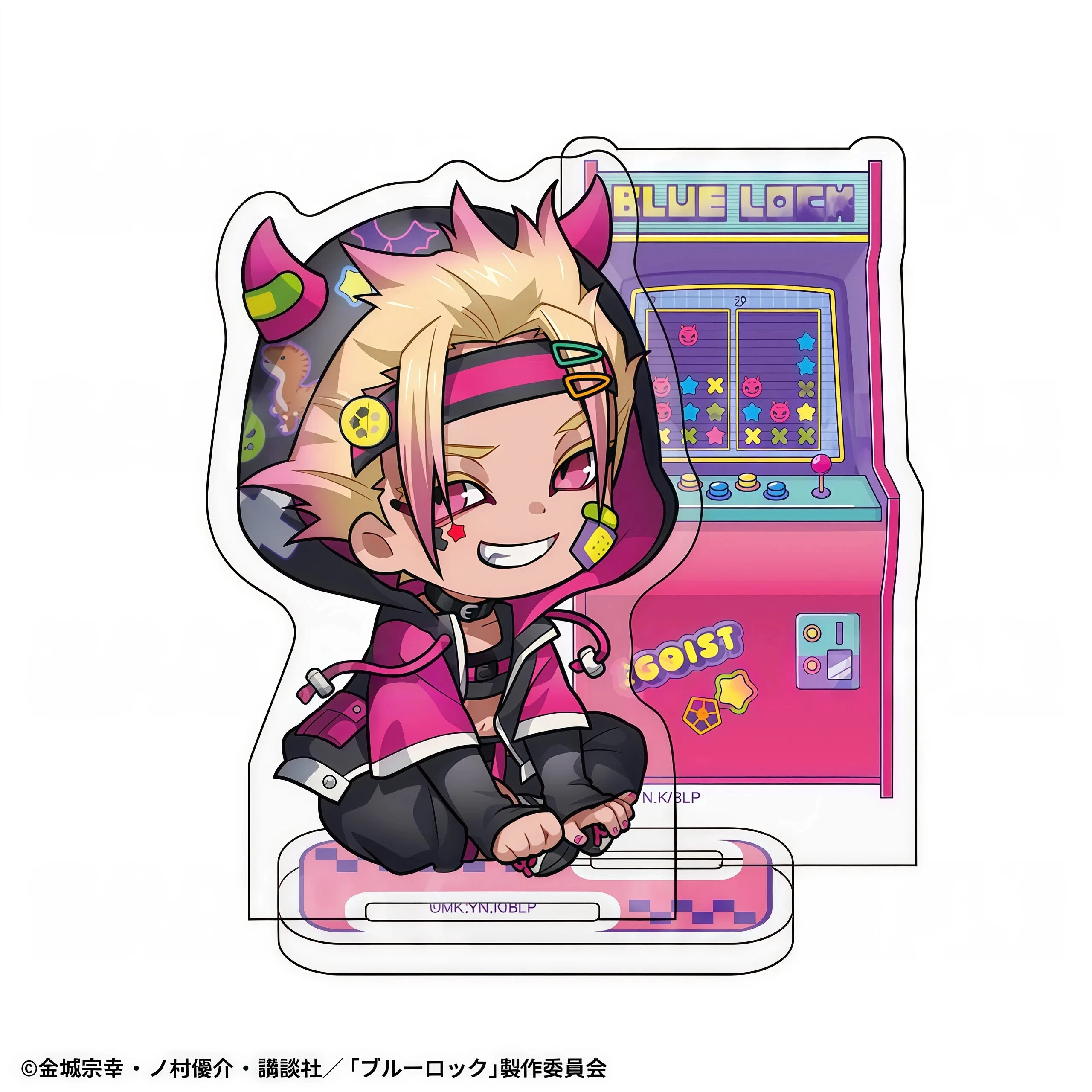 Cartoon Figures Itoshi Sae Otoya Eita Acrylic Anime Mini Stands Prop Shido Ryusei Cute Model Desk Decor Keyring Collection Gifts