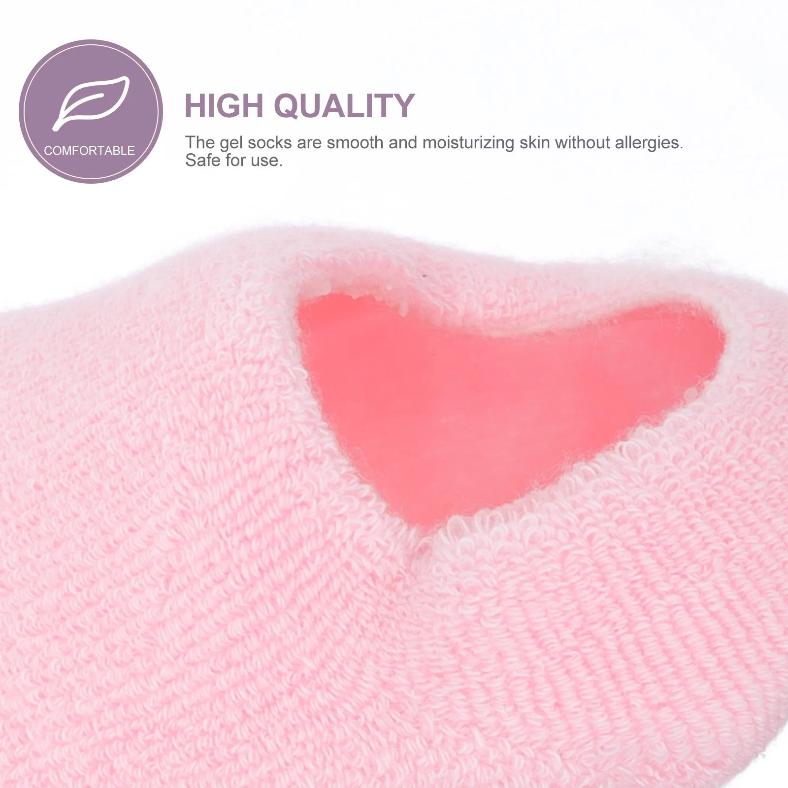 

1Pair Cracked Heel Moisturizing Socks Spa Foot Covers Gel Socks for Skin Care Moisturizing Sock Skin Care Sock
