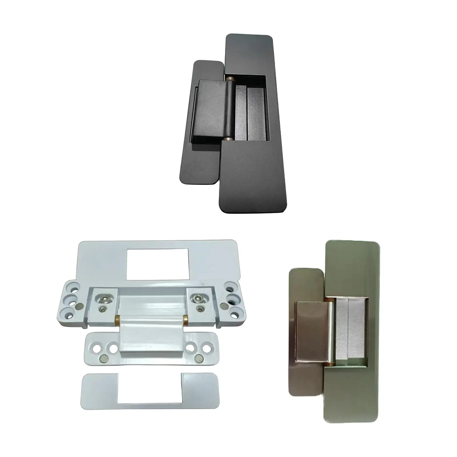 

Скрытая дверная петля, утолщенная фурнитура, бесшумная, твердая, сверхмощная, невидимая петля, поворотная петля, регулируемая для внутренней двери книжного шкафа