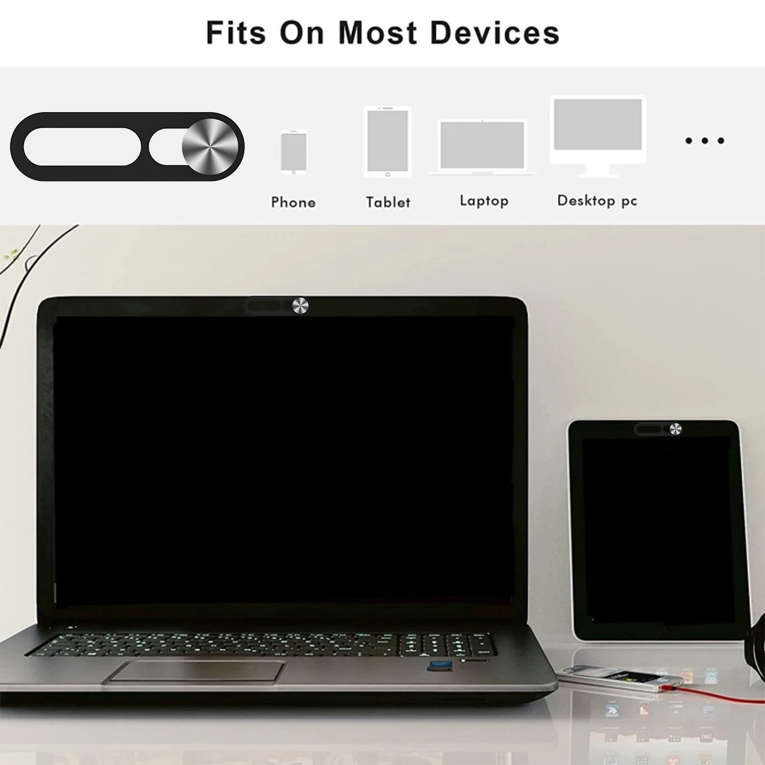 1-2Pcs Camera Slide Protector Shield Phone Lens Cover Webcam Privacy Covers for IPhone 14Pro/Pro Max/iPhone 15 16 Series Tablet