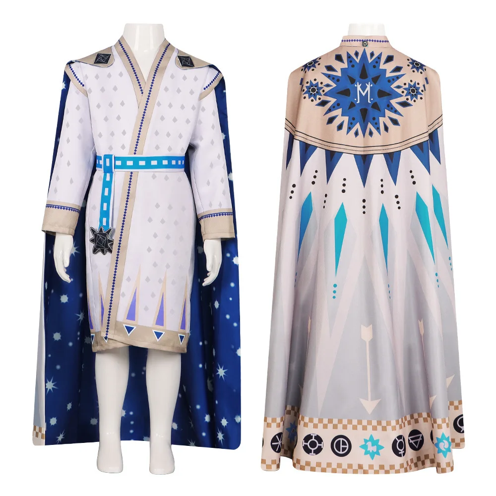 Costume de Cosplay pour spectacle sur scène, tenue de reine des glaces Star Wi King, vêtements ethniques traditionnels pour femmes