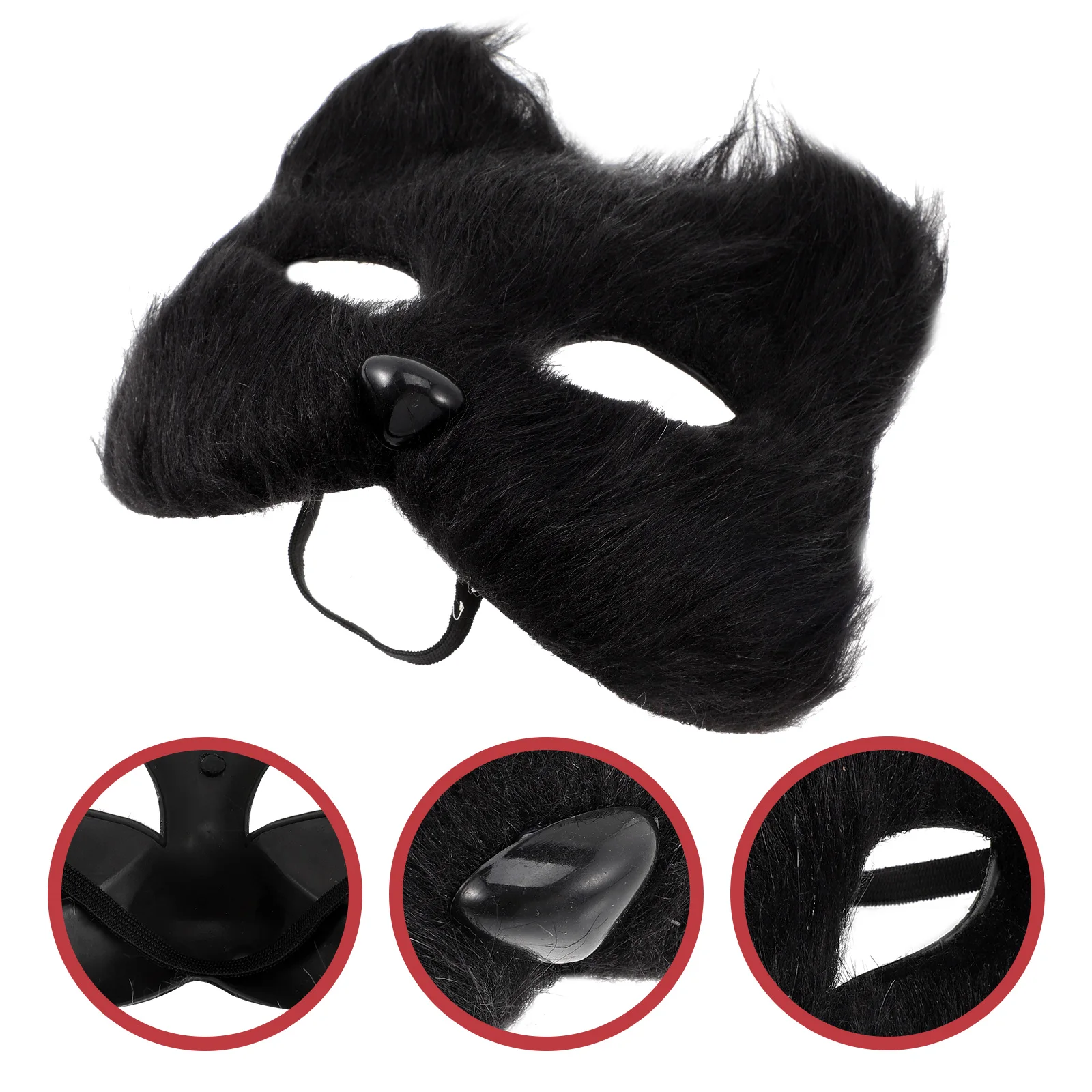 

Halloween Costume Fox Mask Costumes for Adults Mardi Accessories Cosplay Animal