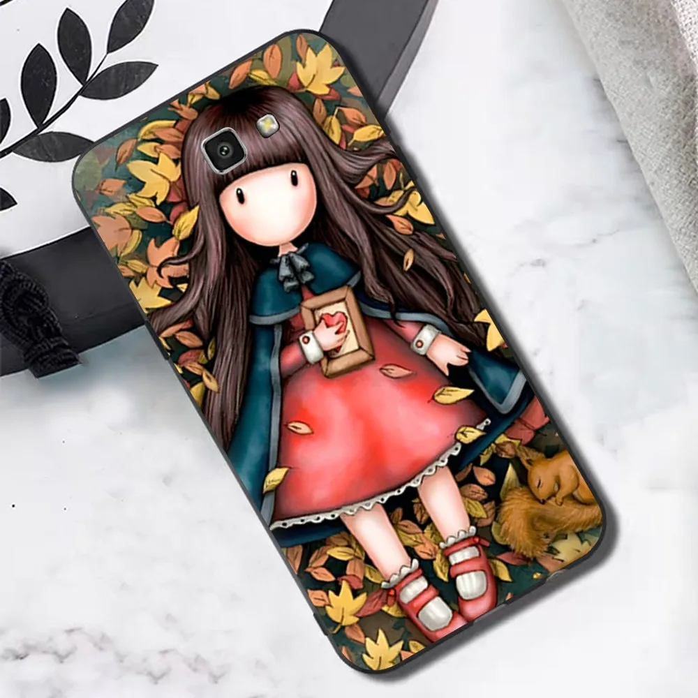 Cute Cartoon Girl Kid santoro_gorjuss Phone Case For Samsung J 7 plus 7core J7 neo J6 plus prime J6 J4 J5 Mobile Cover