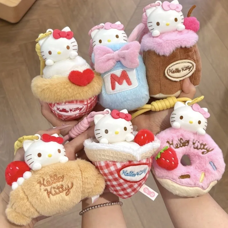 Auf Lager Authentische Hellokitty Afternoon Tea Series Aromatherapie Blind Box Niedliche Puppe Anhänger Mädchen Geschenk Trendiges Sammlerspielzeug