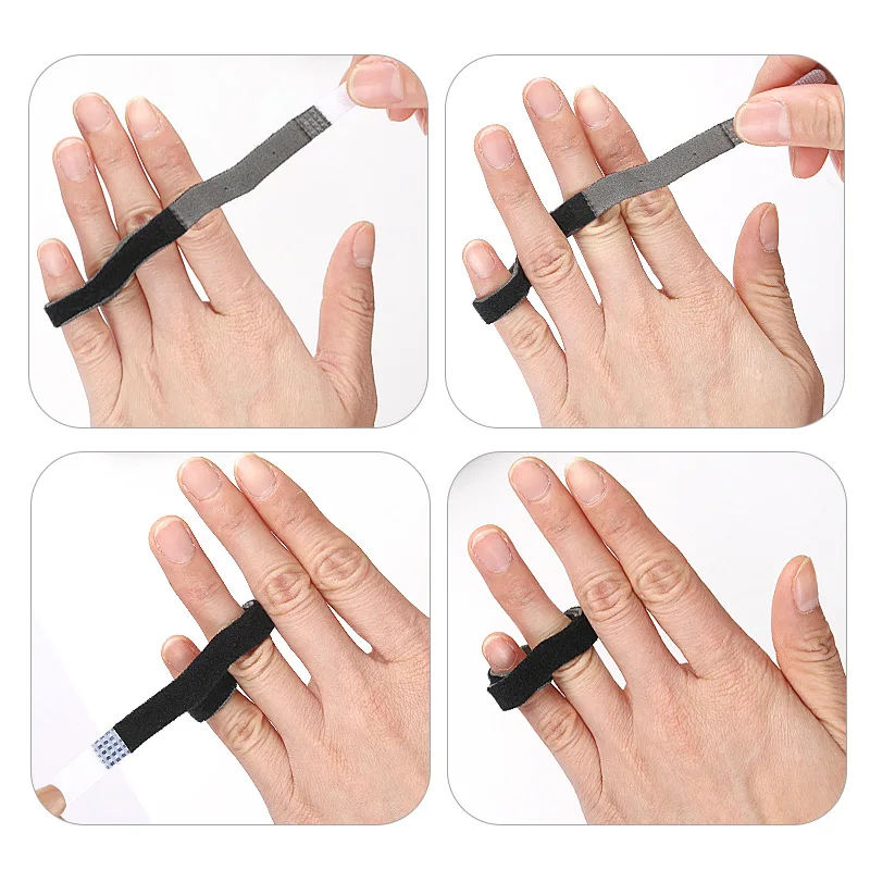 1/10Pcs Hammer Toe Straightener Toe Splints To Wraps for Protector Curled Crooked Overlapping Toes Protector