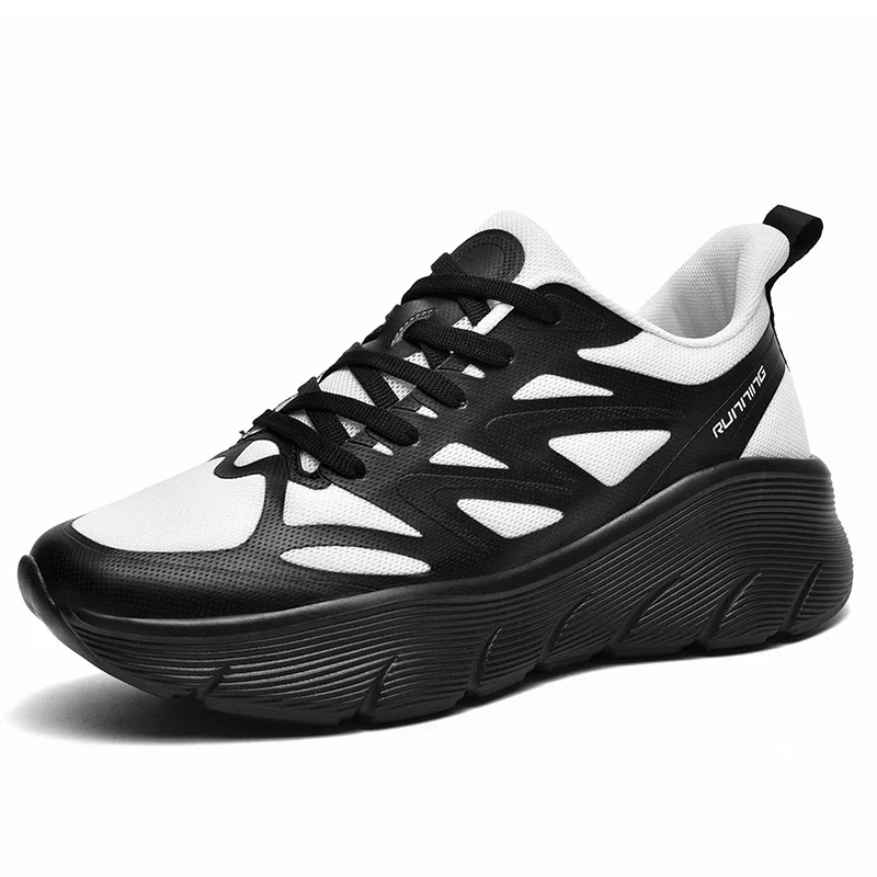 Running Shoes for Men, Outdoor Shoes, Casual Sneakers, Luxury, Thick Soled Shoes, Plus Size, 46, 47, New, Summer, Autumn, 2024