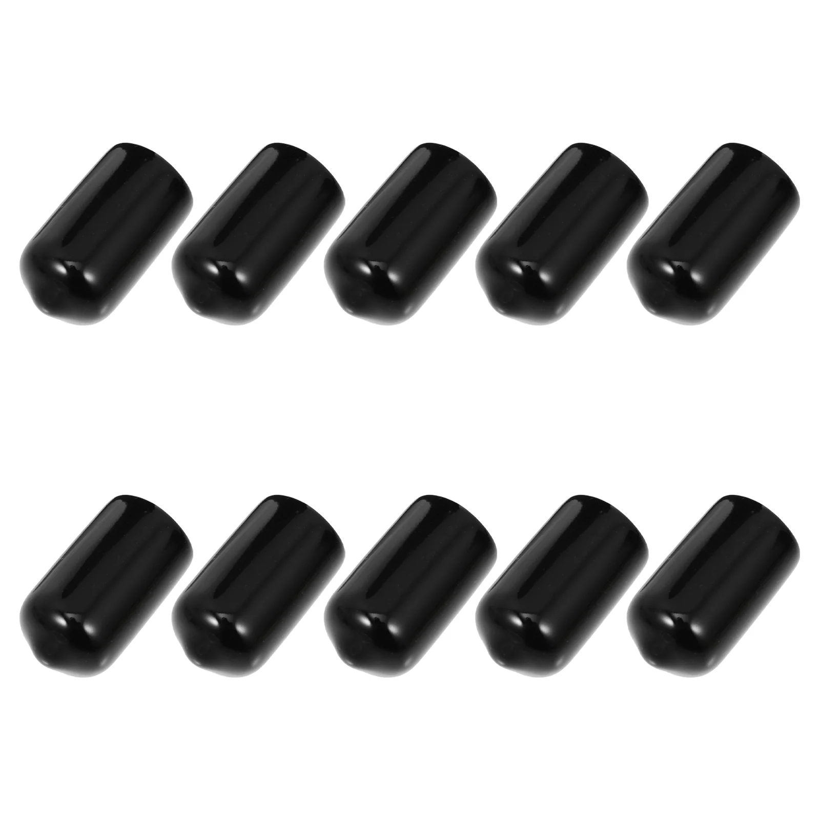 10 Pcs Case Portable Cue Head Covers Bike Rubber Protective Tip Billiard Pool Accessory
