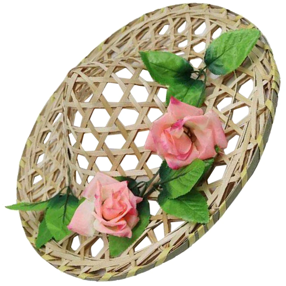 

Performance Hat Bamboo Hats Handmade Products Festival Chinese Style Ancient Cap