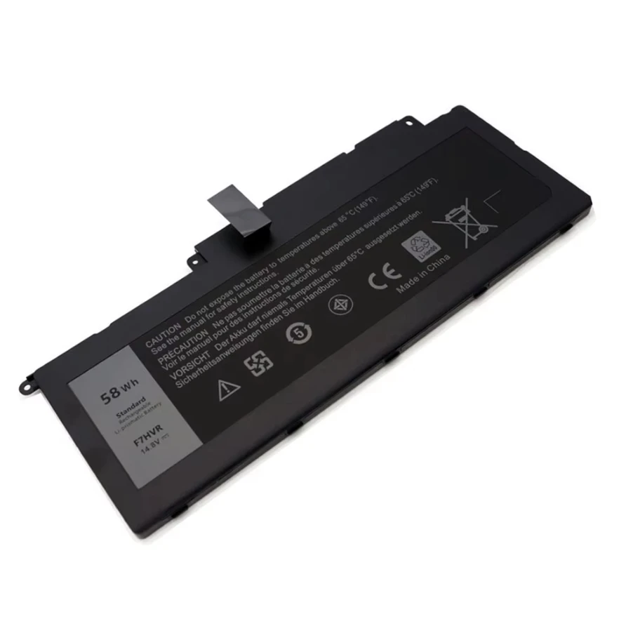 

Laptop Battery F7HVR 062VNH G4YJM T2T3J For Inspiron 17 7737 17HR-1728T 17-7746 15 7537 15-5545 14-7437 Serie 14.8V/58WH/3900mAh