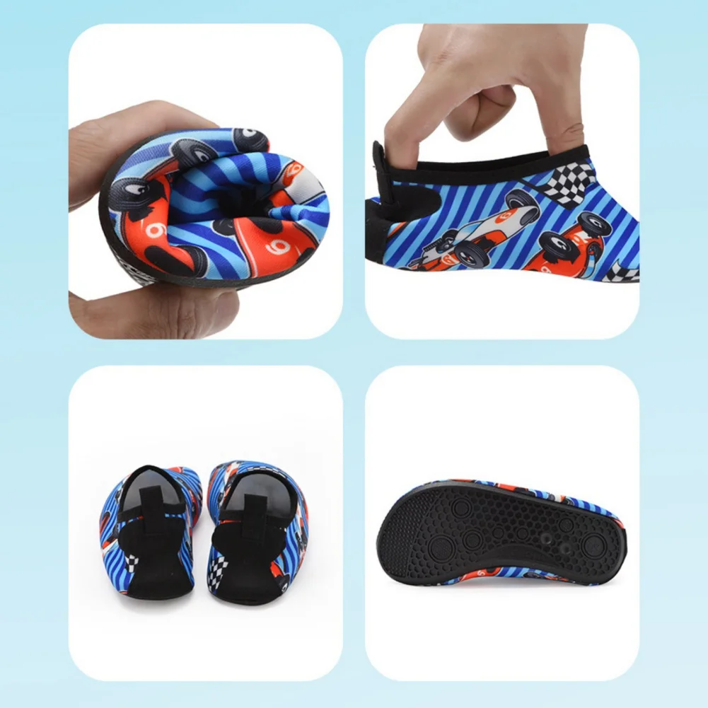 Summer Children Water Beach Shoes Sandal Kids Boys Girls Swimming Shoes Soft Floor Slipper Kids Anti Slip Snorkeling Shoes