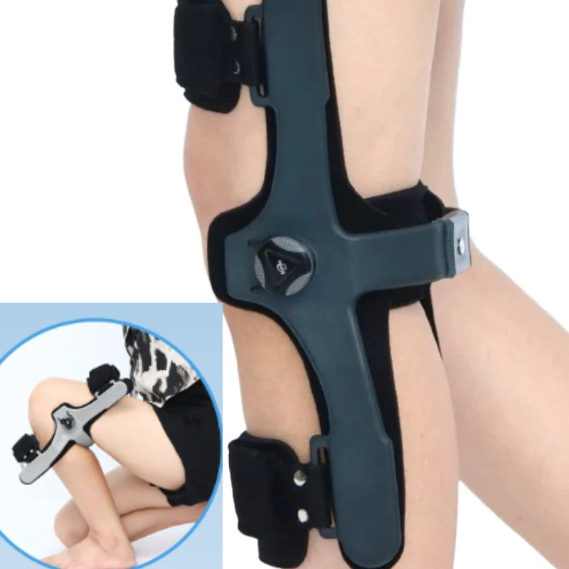 Knee Hyperextension Orthosis Knee  Tensile Stroke Hemiplegia Rehabilitation Trainer  Fixation