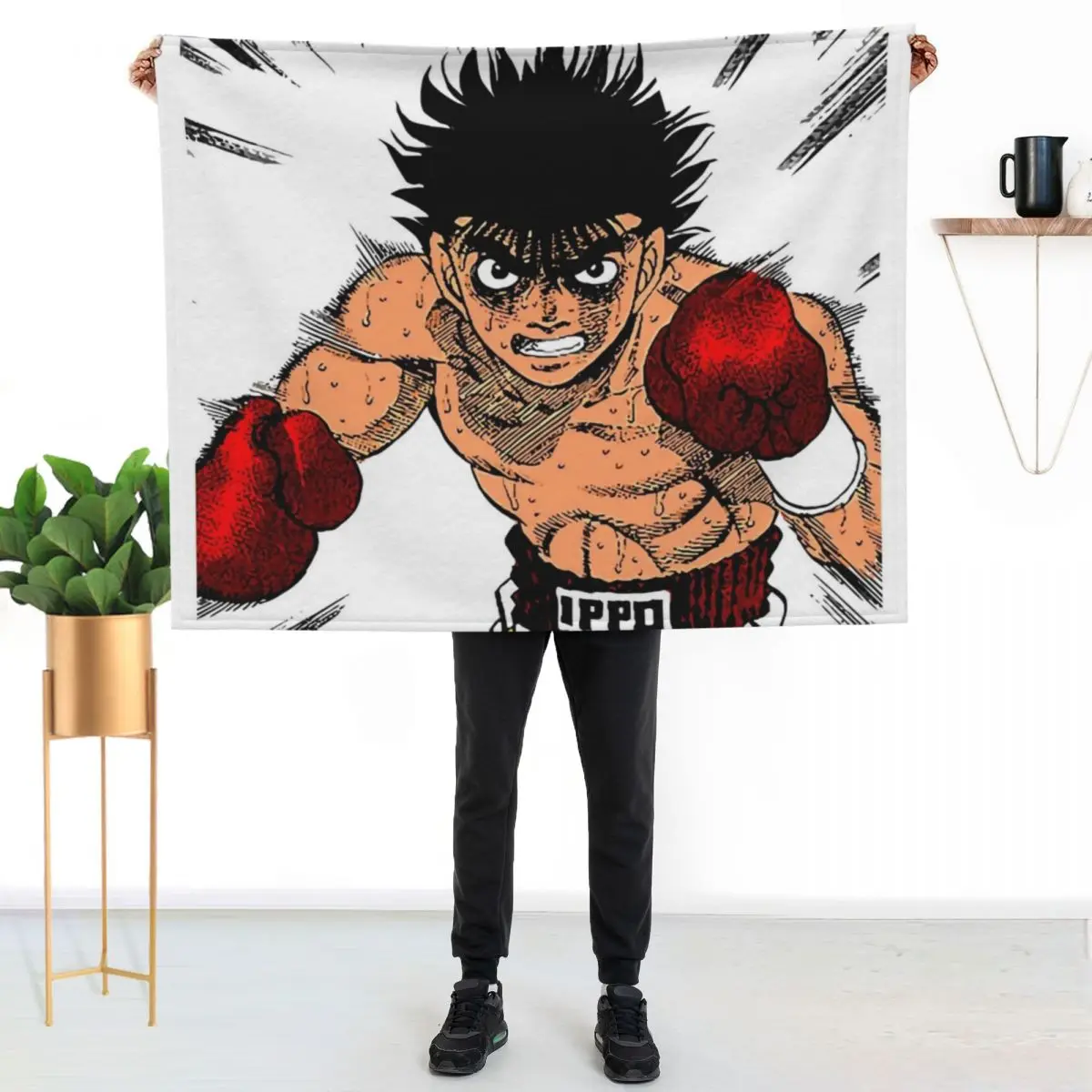 

Hajime no Ippo Throw Blanket Year Round Soft Comfortable Blanket for Home