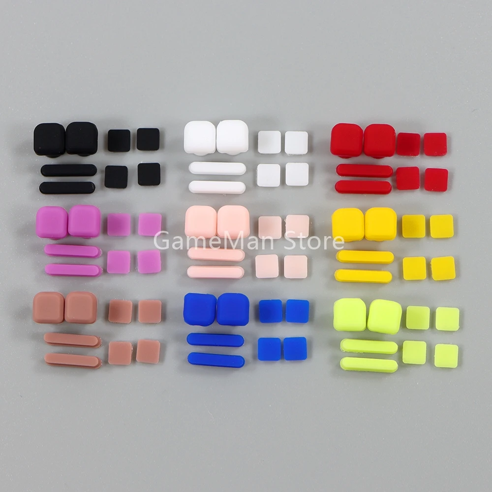 Tornillos de goma para consola DS Lite, cubierta de alta calidad para tornillos de pantalla LCD superior NDSL, 1 Juego