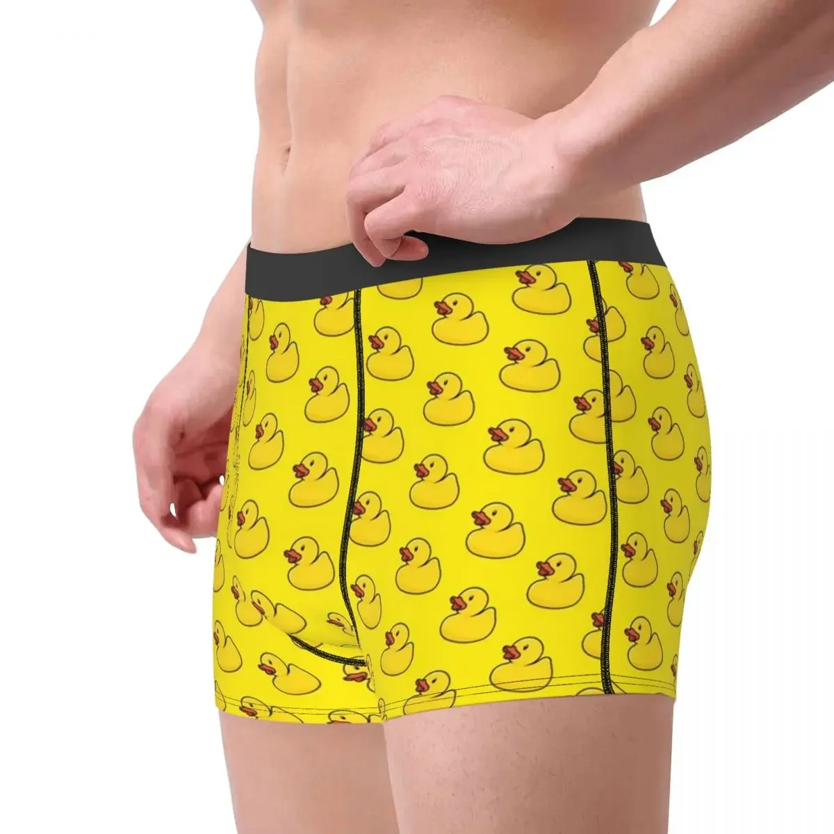 Personalizado Patos De Borracha Amarela Boxers, Roupa Interior Dos Homens, Novidade Cuecas, Shorts, Cuecas