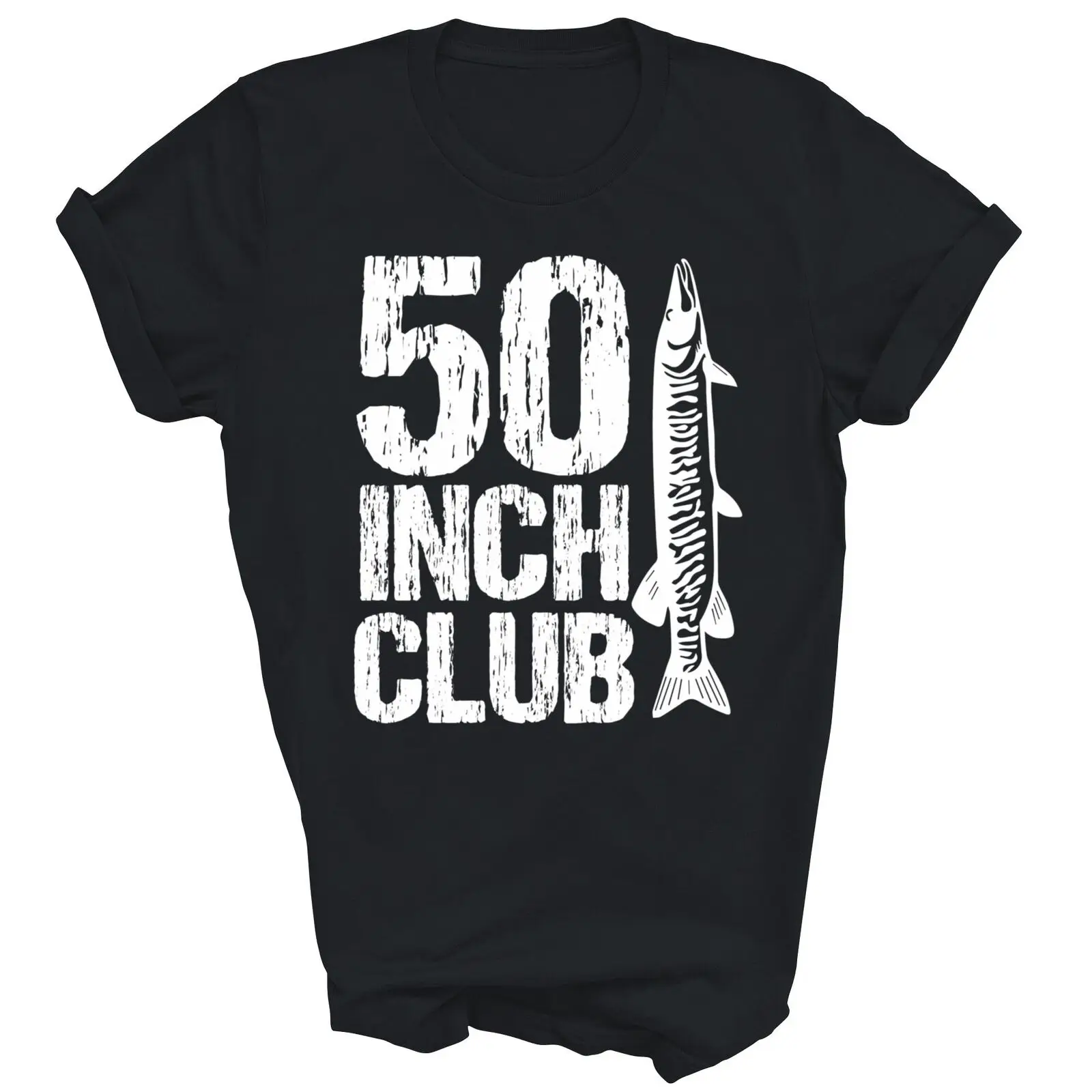 50 Inch Club Musky Fishing Muskie Fisherman Funny Unisex Shirt Gift