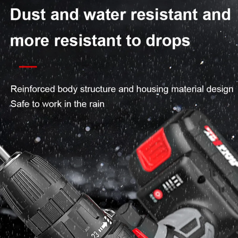 Multifunctional electric impact drill for home use