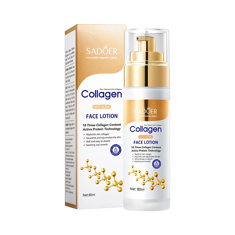 

Collagen Facial Serum Face Lotion Moisturizing Anti-aging Face Emulsion Oil Control Hydrating Refreshing Facial Essence SkinCare