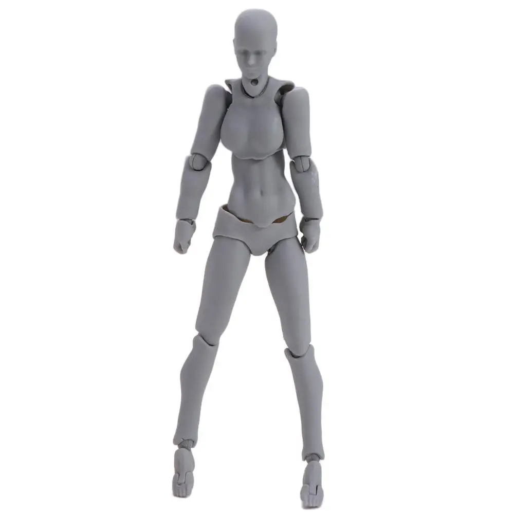 Mangakunstenaars Komische man en vrouw voor kunstenaars Actiespeelgoed Menselijke mannequin Figuurmodel Actiefiguur Tekeningsfiguren