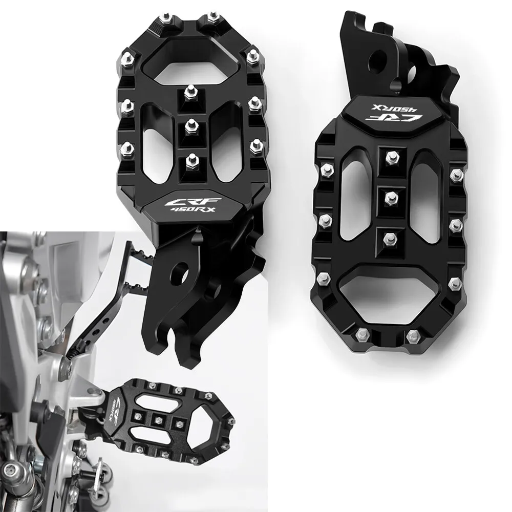 

Для Honda CRF250RX 2019-2025 CRF450RX 2017 2018 2019 2020 2021 2022 2023 2024 2025 подножки для мотоцикла с ЧПУ, подножки для ног