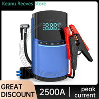 2025  Car Jump Starter Power Bank 150PSI Tyre Inflatable Compressor 2000A Starter Device Air Pump Car Battery Starter Powerbank