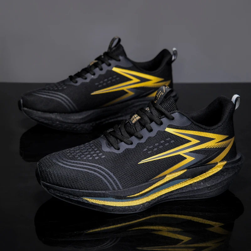 Men Running Shoes Carbon Plate Marathon Sports Breathable Lightweight Women's Comfortable Athletic Walking Basketball Sneakers